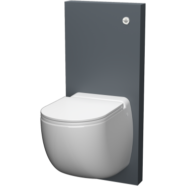 SFA Sanibroyeur Sanicompact Comfort Box toilet avec broyeur anthracite