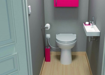 Installer WC dans un espace réduit